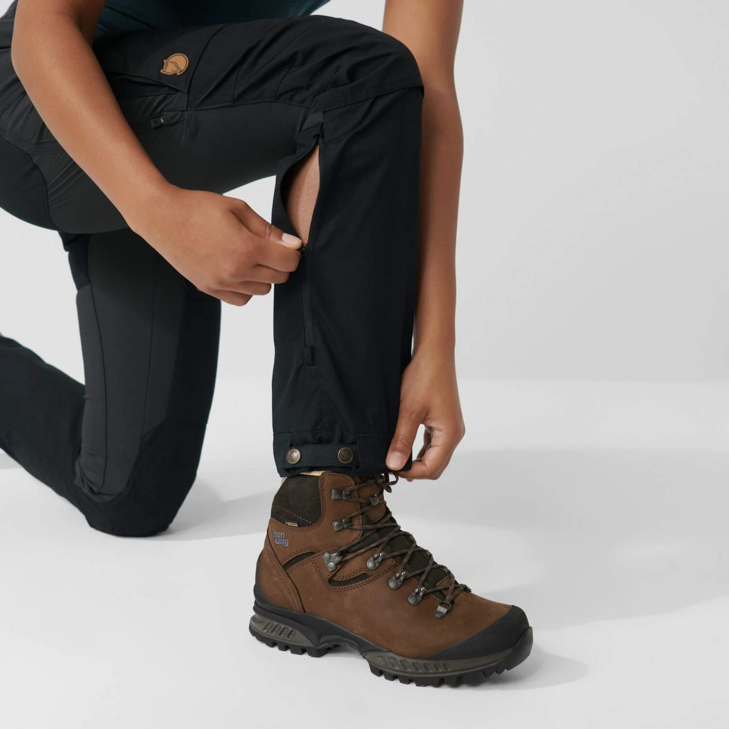 FJÄLLRÄVEN KEB TROUSERS W REG Damen - Trekkinghose – Bild 4